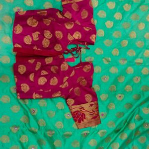 Paithani Saree With Blouse