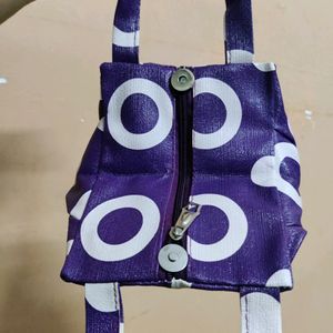 Cute Purple Hand Bag