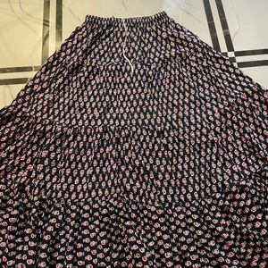 Full Flare Long Skirt