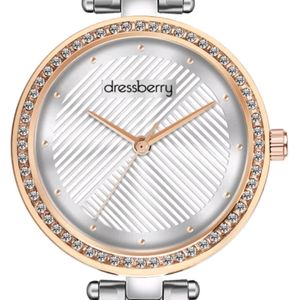 Dressberry Embalished Watch For Women