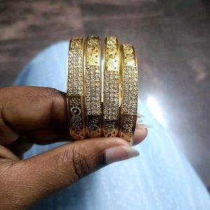 Gold Look Bridal Bangles New