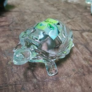 #New# Glass Turtle Set For Good Luck & Positive En