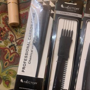 Hector Professional Carbon Combs Set Of 3