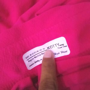 High Waist Kotty Woman Trousers rose Pink