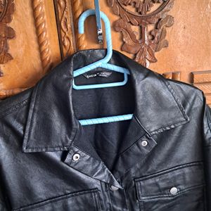 Shein PU Leather Jacket