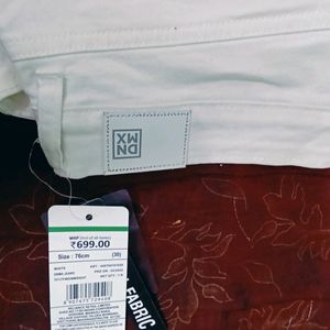 Dnmx White Jeans