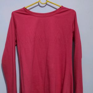 Pink Full Sleeves Top