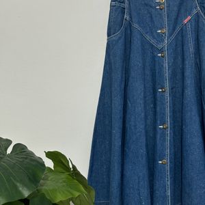 Vintage Denim Skirt