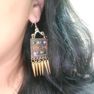 Boho Golden Earrings