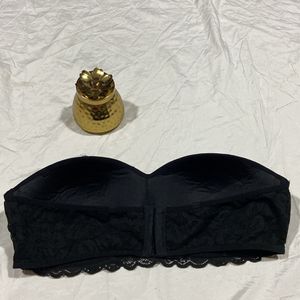 Nated Black Push Up Bra