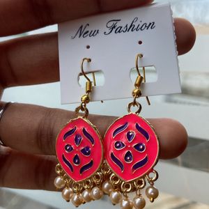 Earrings Pink