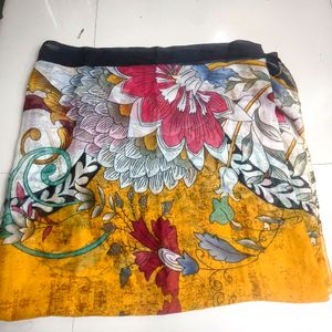 Cotton Flower Print Dupatta 06