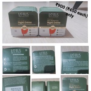 2 Lotus Vitamin C Skin Brightening Night Cream