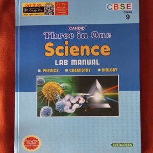 Three In One Science Lab Manual - Class 9th(CBSE)