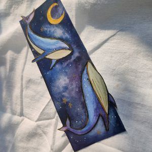 Handpainted Beautiful Bookmark For Kids,Students,Book Readers