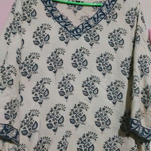 V Neck Short Kurta