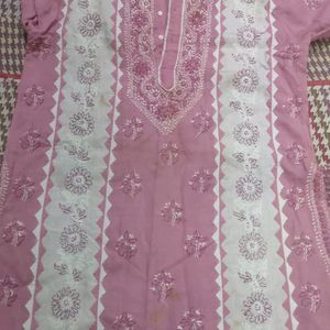 A Pink Colour Kurti