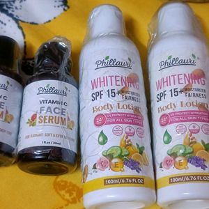 Face Serum,Whitening Body Lotion