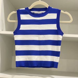 Women Stripped Knit Top