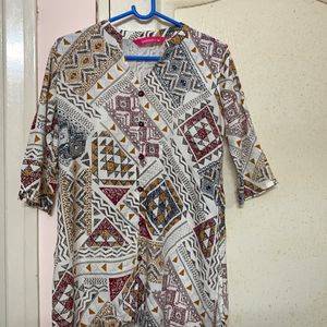 Short Multi Coloured Kurti