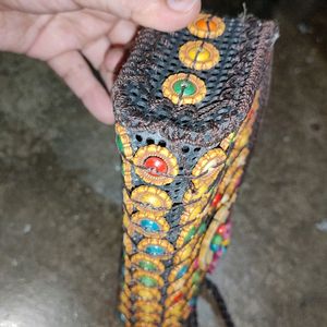 Handmade Beaded Clutch From Goa