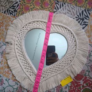 14 Inches Heart Mirror