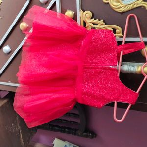 Beautiful ❤️ Red Colour Gown 😍😍 For Baby