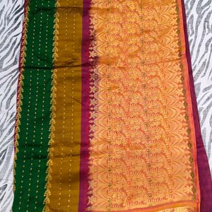 pure Kanchi pattu saree