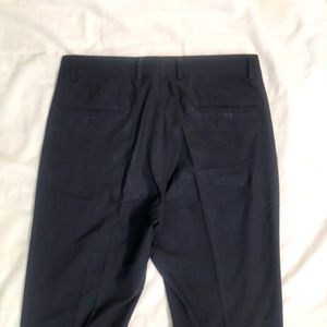 Mens Navy Blue Formal Pant