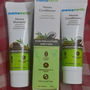 Mamaearth Shampoo And Conditioner