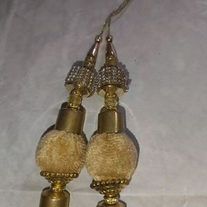 Beautiful Golden Latkan For Lehangas / Kurtis