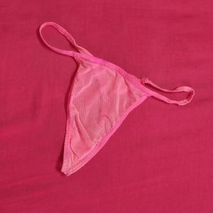 Pink Thong Panty Very Sexy
