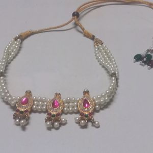 Moti Necklace (Used &Flaws)