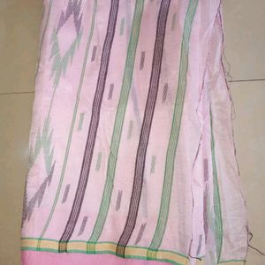 Light Pink Colour Saree For Womens