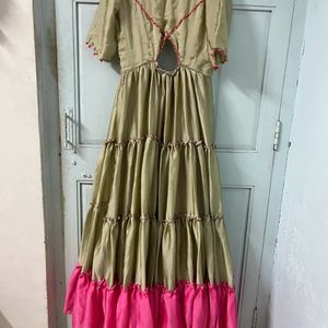 Tiering Ethnic Gown