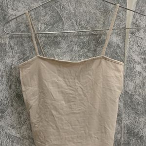 H&M Beige Strappy Top