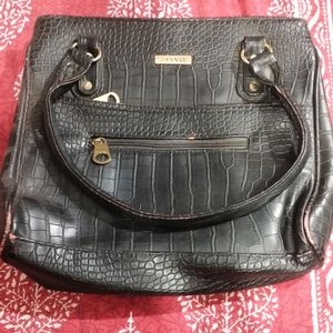 Leather Black Beg