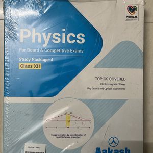 Aakash Phy Chem Bio Study Package 4 Class 12th