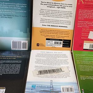 Set Of 6 Life Changing Books