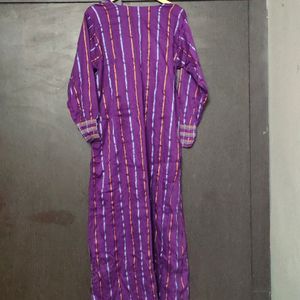 379RS Night Gown With Matching Dupatta