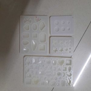 Resin Mould Earring Keychain Beads Silicone