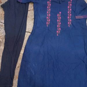 Hand Work Kurta & Leggins