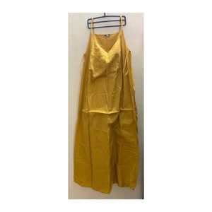 New No Tag  Mustard Dress