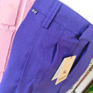 TROUSER. NAVY BLUE