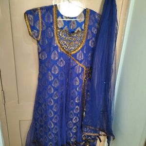 Designer Blue Dress