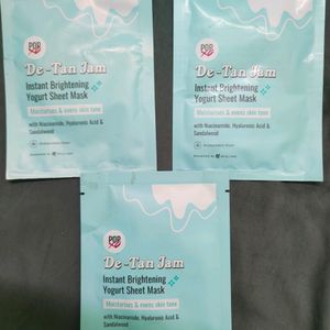 3 Sheet Masks at Just 99rs