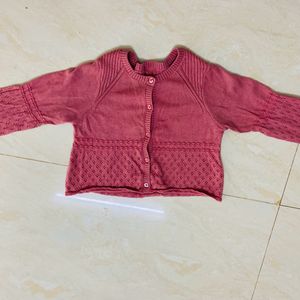 Woolen Sweater For Baby Girl