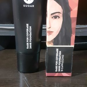 SUGAR FOUNDATION CAPPUCCINO 15 (TOTALLY NEW)