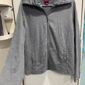 Grey Zipper Jacket