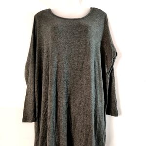 Grey Lose Fit Casual Top ( Women)